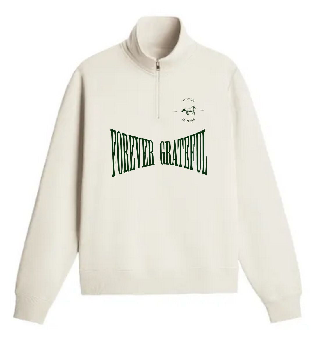 ÉTERNITÉ ÉLÉGANTE HALF ZIP